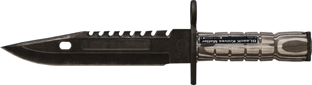 Preview image 2 of ★ StatTrak™ Baïonnette M9 | Noir stratifié (Usée)