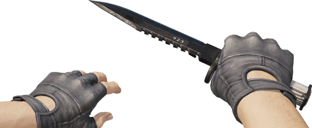 Preview image 4 of ★ StatTrak™ Baïonnette M9 | Noir stratifié (Usée)