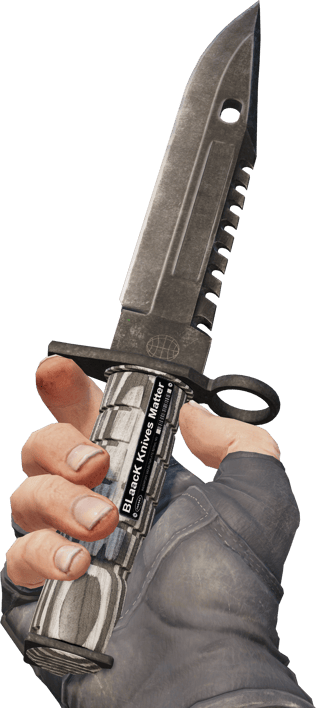Preview image 3 of ★ StatTrak™ Baionetta M9 | Black Laminate (Consumato)
