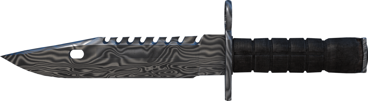 Preview image 2 of ★ StatTrak™ Bayoneta M9 | Acero de damasco (Algo desgastado)