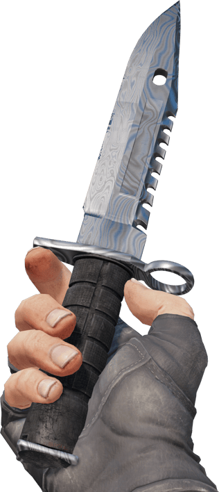 Preview image 3 of ★ StatTrak™ Bayoneta M9 | Acero de damasco (Algo desgastado)