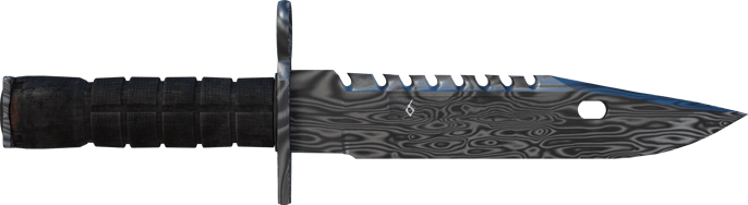 ★ StatTrak™ Bayoneta M9 | Acero de damasco (Algo desgastado)