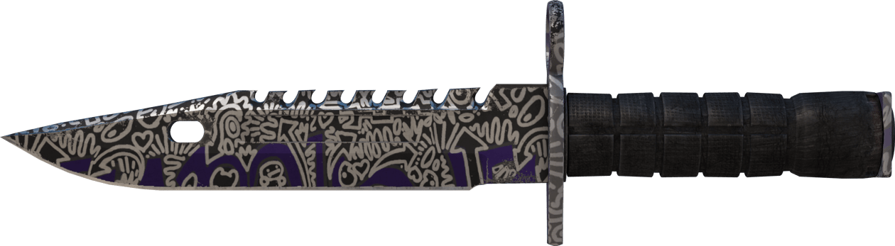 Preview image 2 of ★ StatTrak™ Bayoneta M9 | Mano alzada (Casi nuevo)