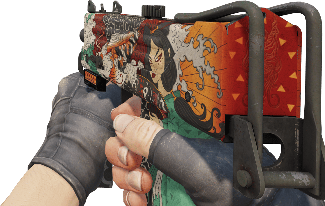Preview image 3 of StatTrak™ MAC-10 | Allure (戦いで傷ついた)