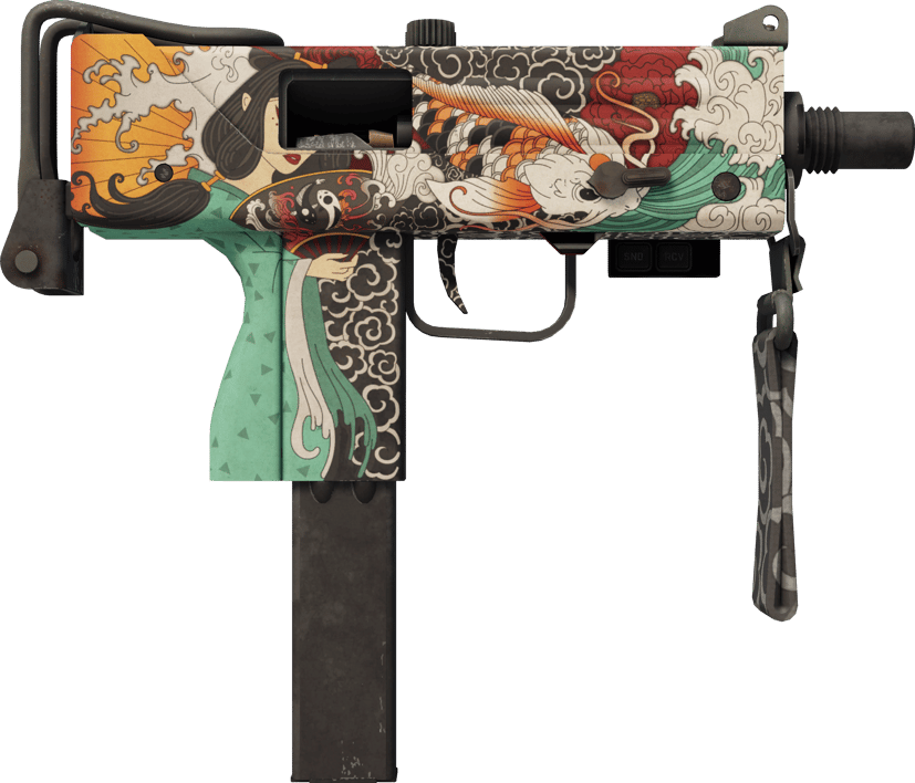 Preview image 2 of MAC-10 (StatTrak™) | Verlockung (Minimale Gebrauchsspuren)