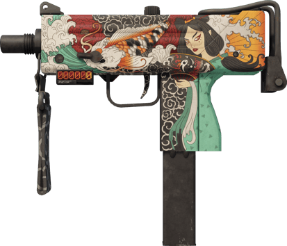 StatTrak™ MAC-10 | Powab (lekkie zużycie)