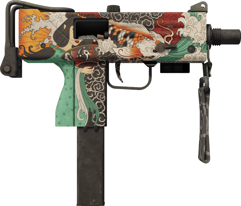 Preview image 2 of MAC-10 StatTrak™ | Allure (Com Muito Uso)