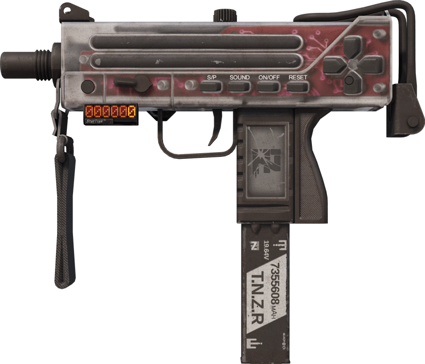 Preview image 1 of StatTrak™ MAC-10 | 狂亂按鍵 (戰痕累累)