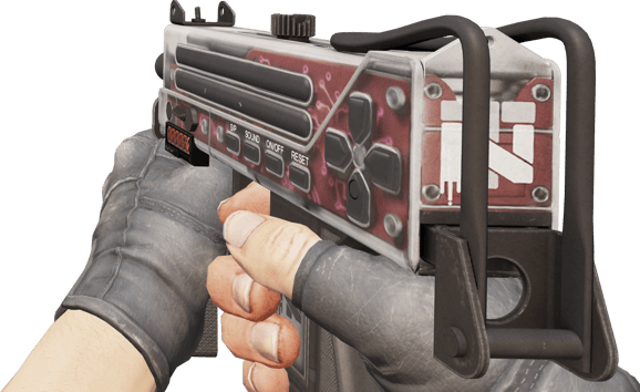 Preview image 3 of StatTrak™ MAC-10 | 狂亂按鍵 (重度磨損)