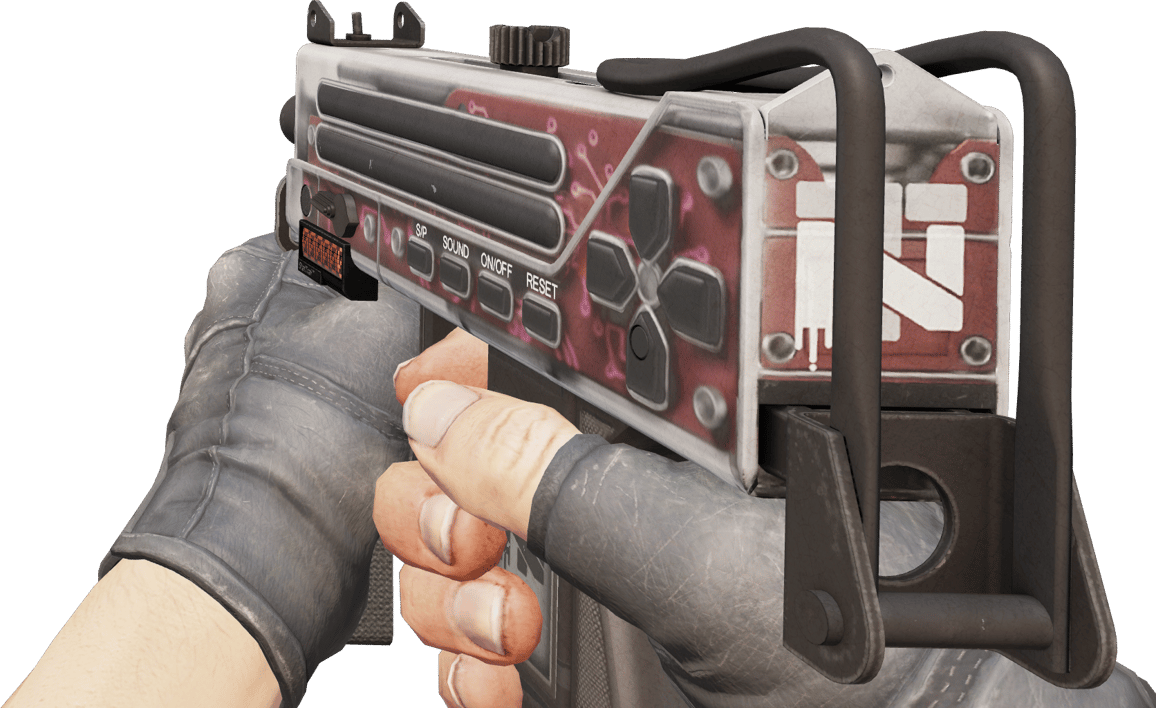 Preview image 3 of StatTrak™ MAC-10 | 狂亂按鍵 (重度磨損)