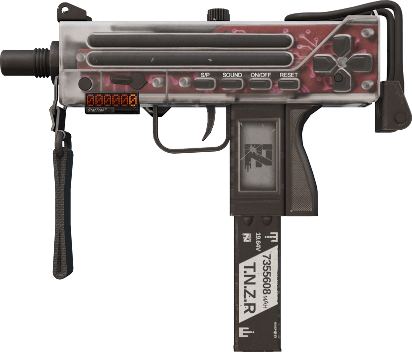 Preview image 1 of StatTrak™ MAC-10 | 狂亂按鍵 (重度磨損)