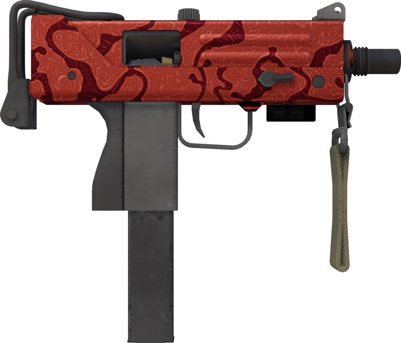 Preview image 2 of MAC-10 (StatTrak™) | Carnivore (FN - Mới cứng)