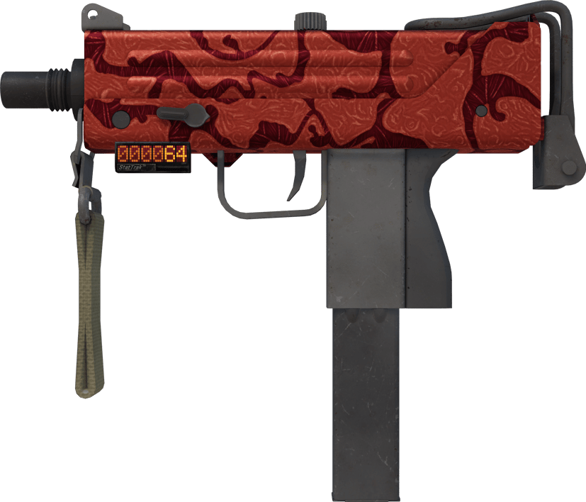 Preview image 1 of MAC-10 (StatTrak™) | Carnivore (FT - Qua thực chiến)