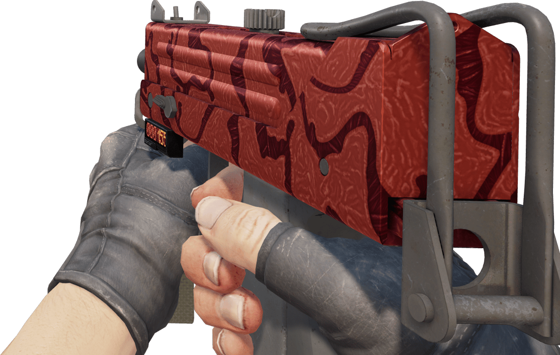 Preview image 3 of MAC-10 (StatTrak™) | Carnivore (MW - Trầy ít)
