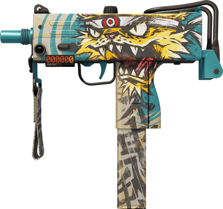 Preview image 1 of MAC-10（StatTrak™） | 纸老虎 (崭新出厂)