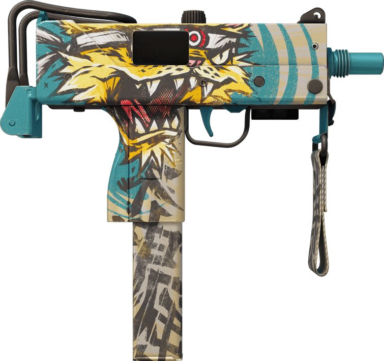 Preview image 2 of MAC-10（StatTrak™） | 纸老虎 (略有磨损)