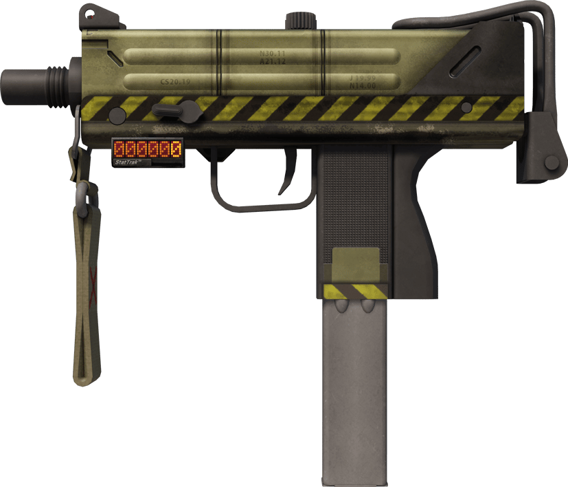 Preview image 1 of MAC-10 (StatTrak™) | Hòm cổ điển (MW - Trầy ít)