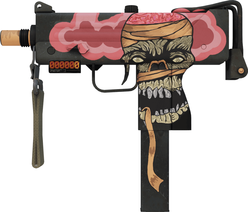 Preview image 1 of MAC-10（StatTrak™） | 诅咒 (崭新出厂)