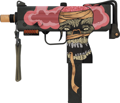 StatTrak™ MAC-10 | 诅咒 (略有磨损)