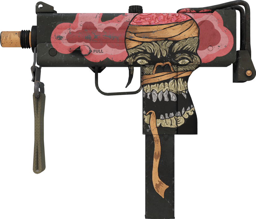 Preview image 1 of MAC-10（StatTrak™） | 诅咒 (破损不堪)