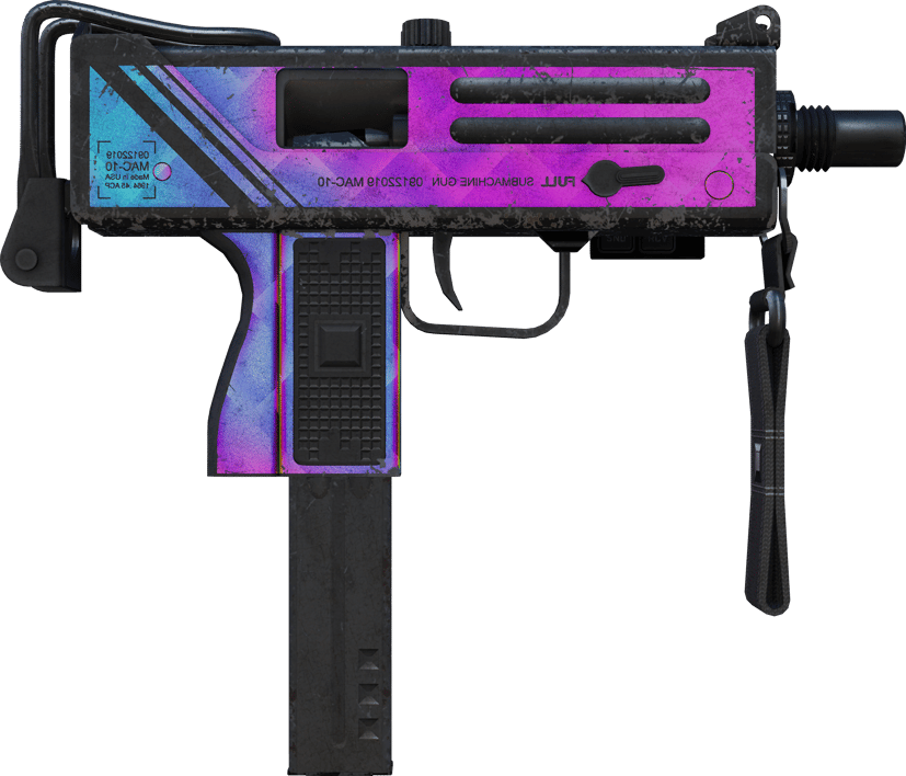 Preview image 2 of StatTrak™ MAC-10 | Disco Tech (BS - Mòn qua thực chiến)