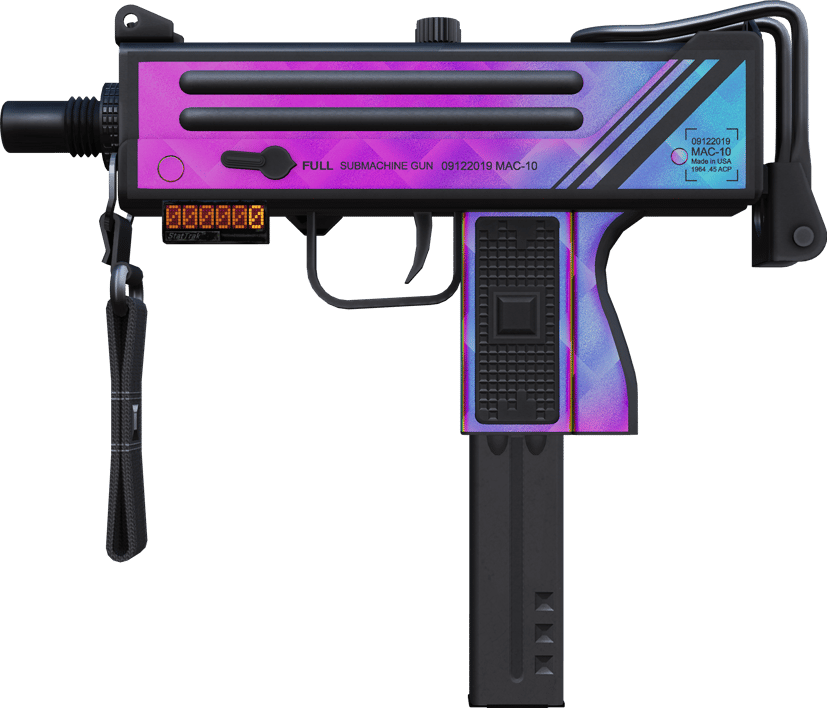 Preview image 1 of StatTrak™ MAC-10 | Disco Tech (มีรอยถลอกเล็กน้อย)
