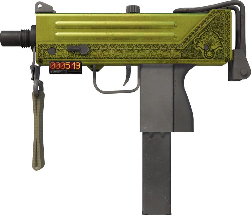 Preview image 1 of MAC-10 StatTrak™ | Graven (Testado no Terreno)