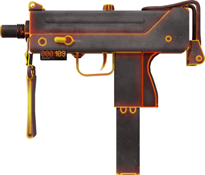 StatTrak™ MAC-10 | Heat (新品同様)