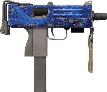 Preview image 2 of StatTrak™ MAC-10 | 青金石鱷 (戰痕累累)
