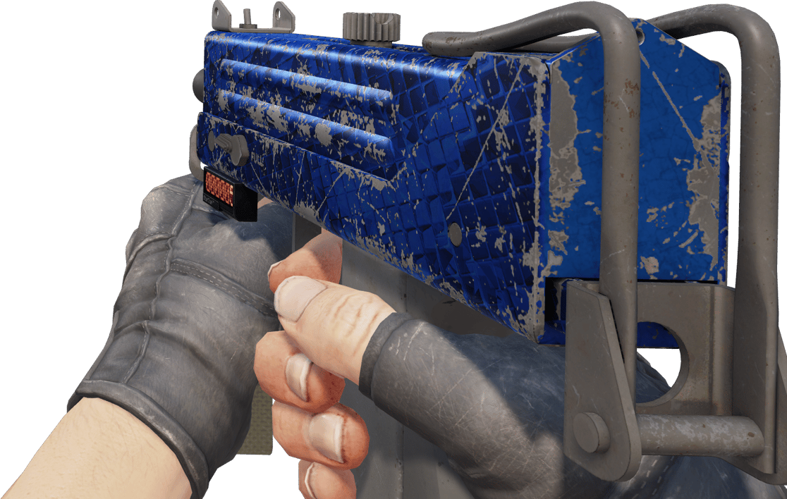 Preview image 3 of StatTrak™ MAC-10 | 青金石鱷 (戰痕累累)