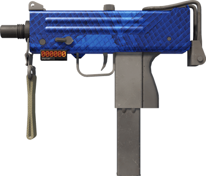 StatTrak™ MAC-10 | 青金石鱷 (全新出廠)