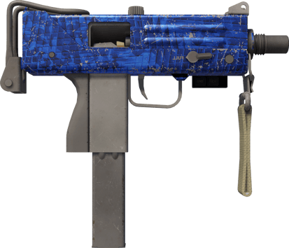 Preview image 2 of StatTrak™ MAC-10 | 青金石鱷 (重度磨損)