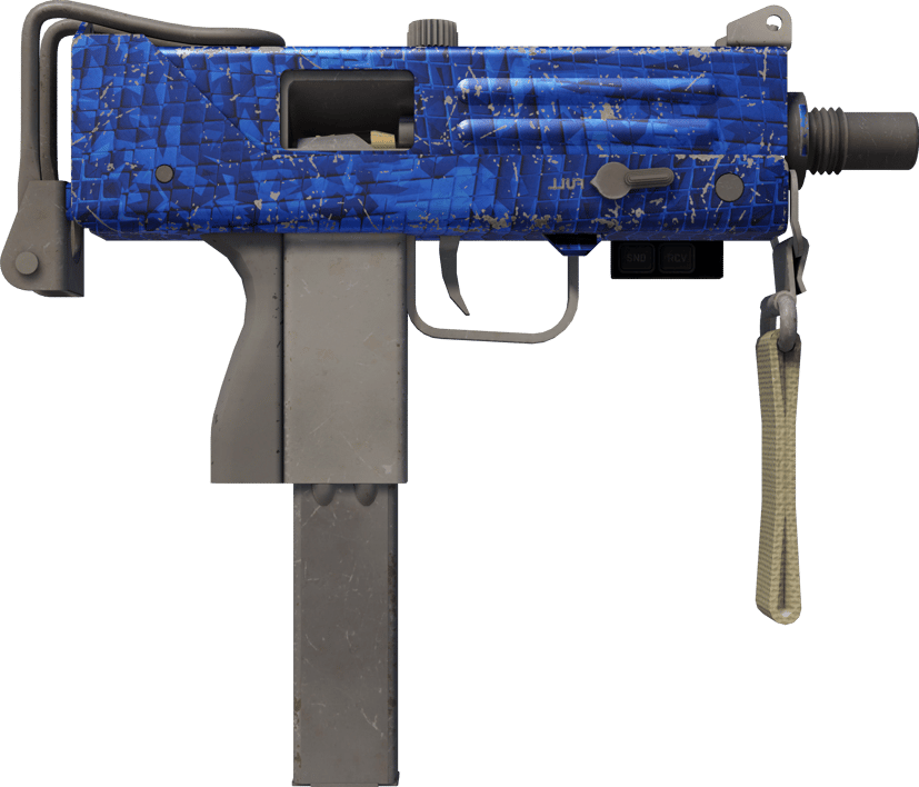 Preview image 2 of StatTrak™ MAC-10 | 青金石鱷 (重度磨損)