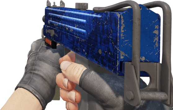 Preview image 3 of StatTrak™ MAC-10 | 青金石鱷 (重度磨損)
