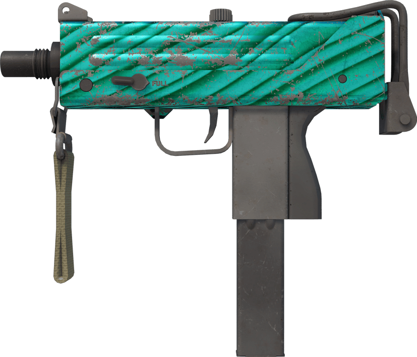 Preview image 1 of StatTrak™ MAC-10 | Malaquita (Deplorable)