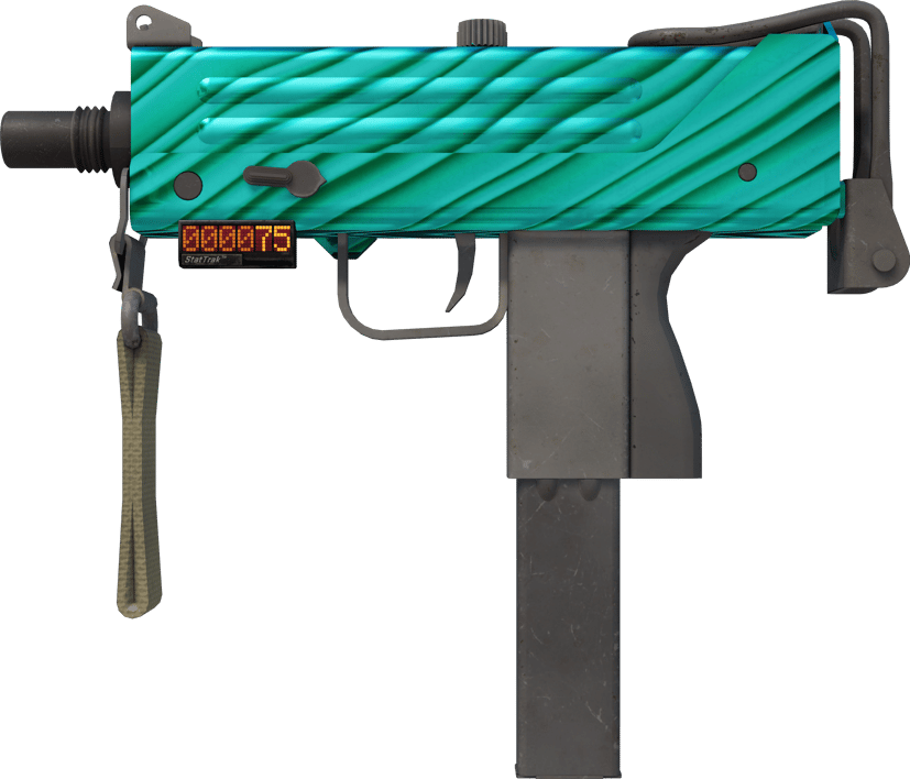Preview image 1 of StatTrak™ MAC-10 | Malaquita (Recién fabricado)