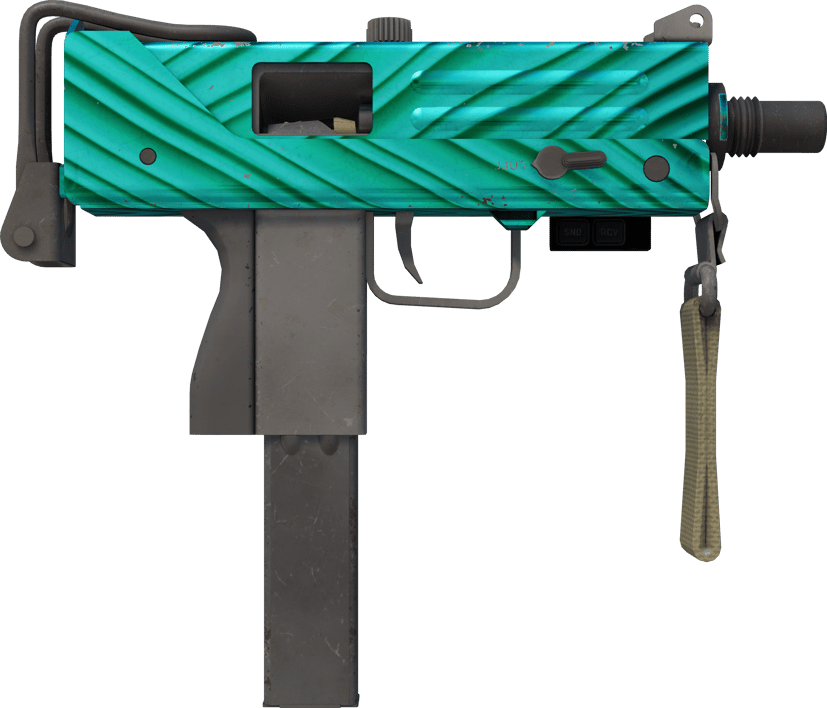 Preview image 2 of StatTrak™ MAC-10 | Malaquita (Algo desgastado)