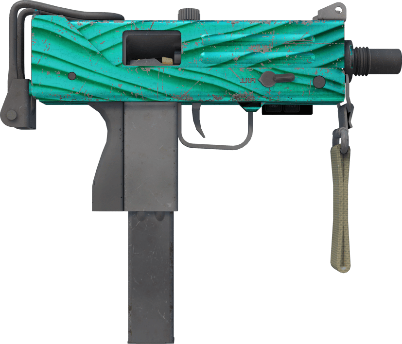 Preview image 2 of StatTrak™ MAC-10 | Malaquita (Bastante desgastado)