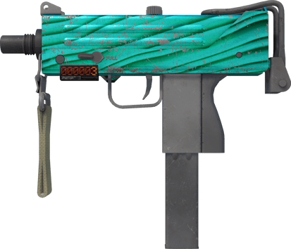 StatTrak™ MAC-10 | 공작석 (꽤 닳은)