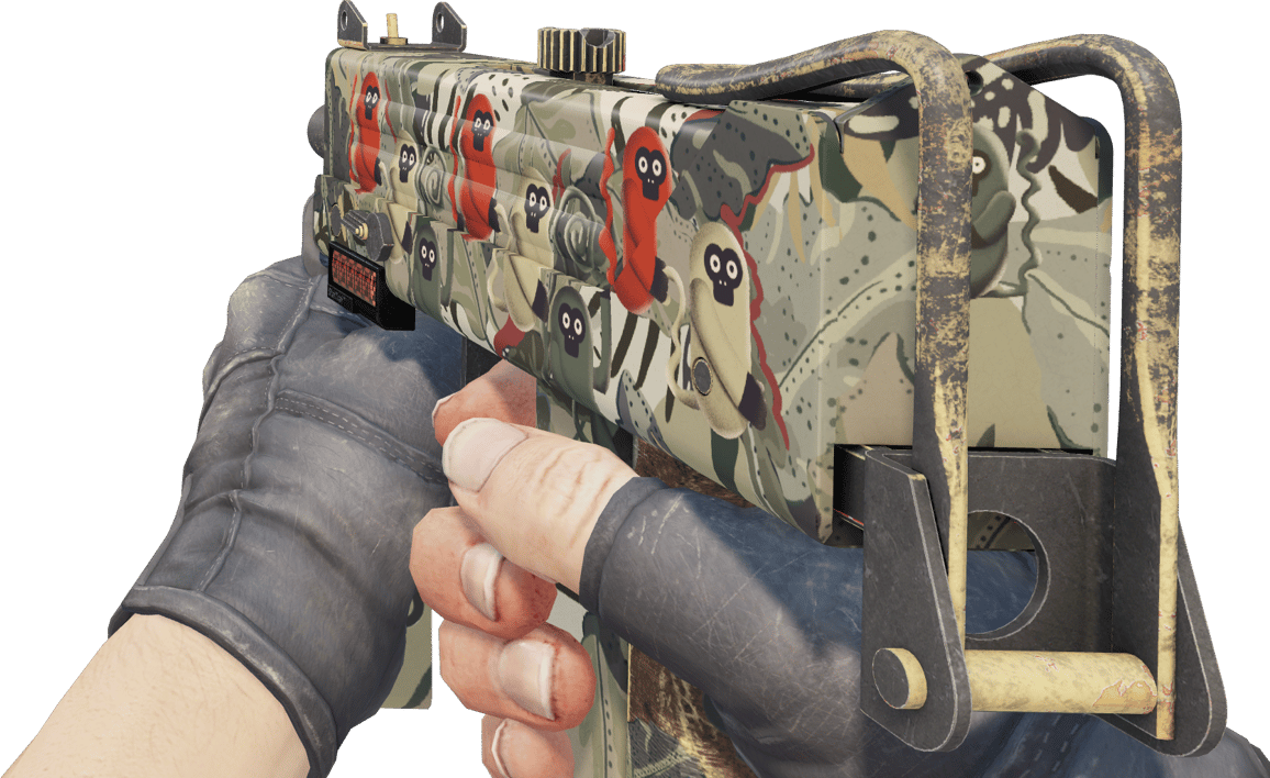 Preview image 3 of StatTrak™ MAC-10 | Monkeyflage (Factory New)