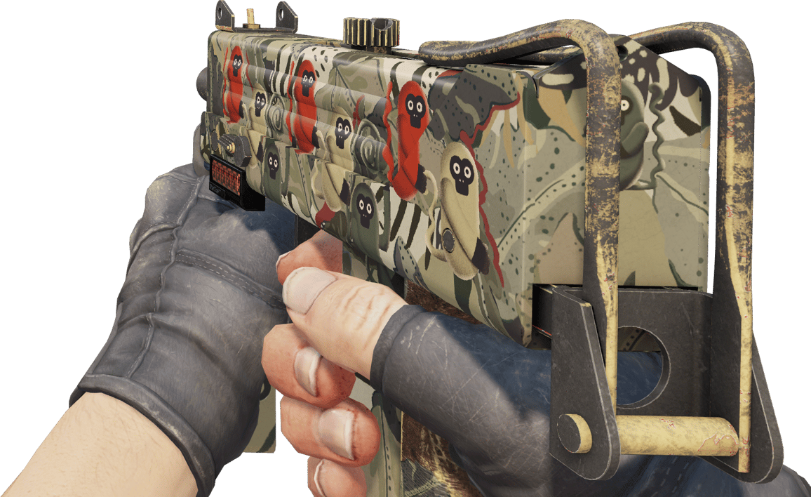 Preview image 3 of StatTrak™ MAC-10 | Monkeyflage (MW - Trầy ít)