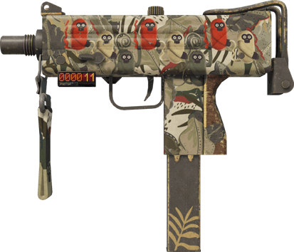 StatTrak™ MAC-10 | 獼彩 (重度磨損)