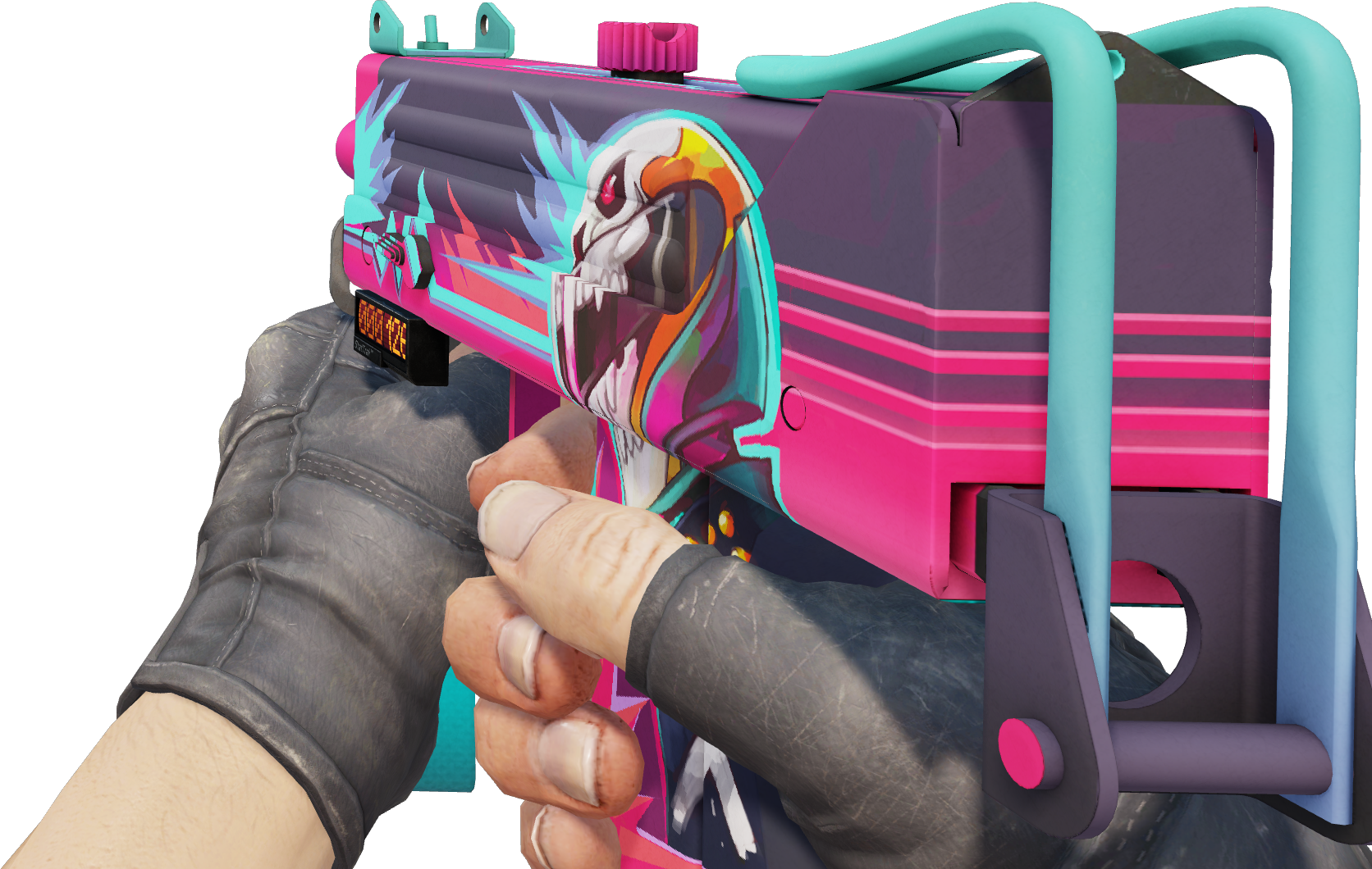 Preview image 4 of StatTrak™ MAC-10 | Neon Rider (Factory New)