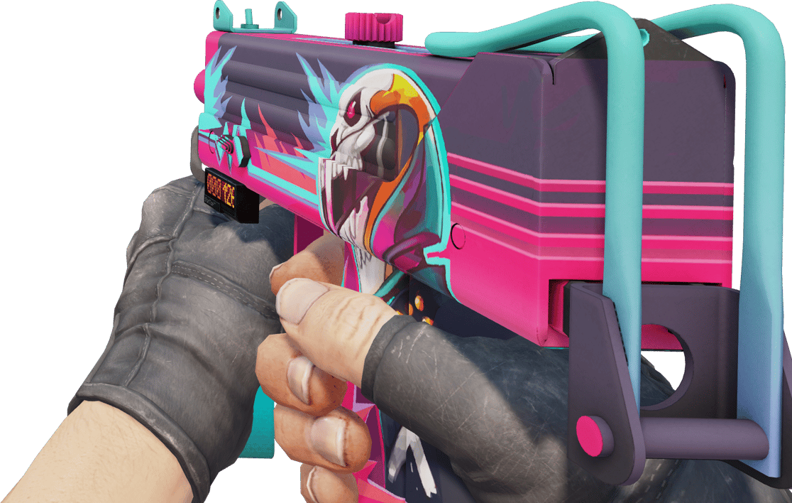 Preview image 3 of MAC-10 StatTrak™ | Neon Rider (Original de Fábrica)