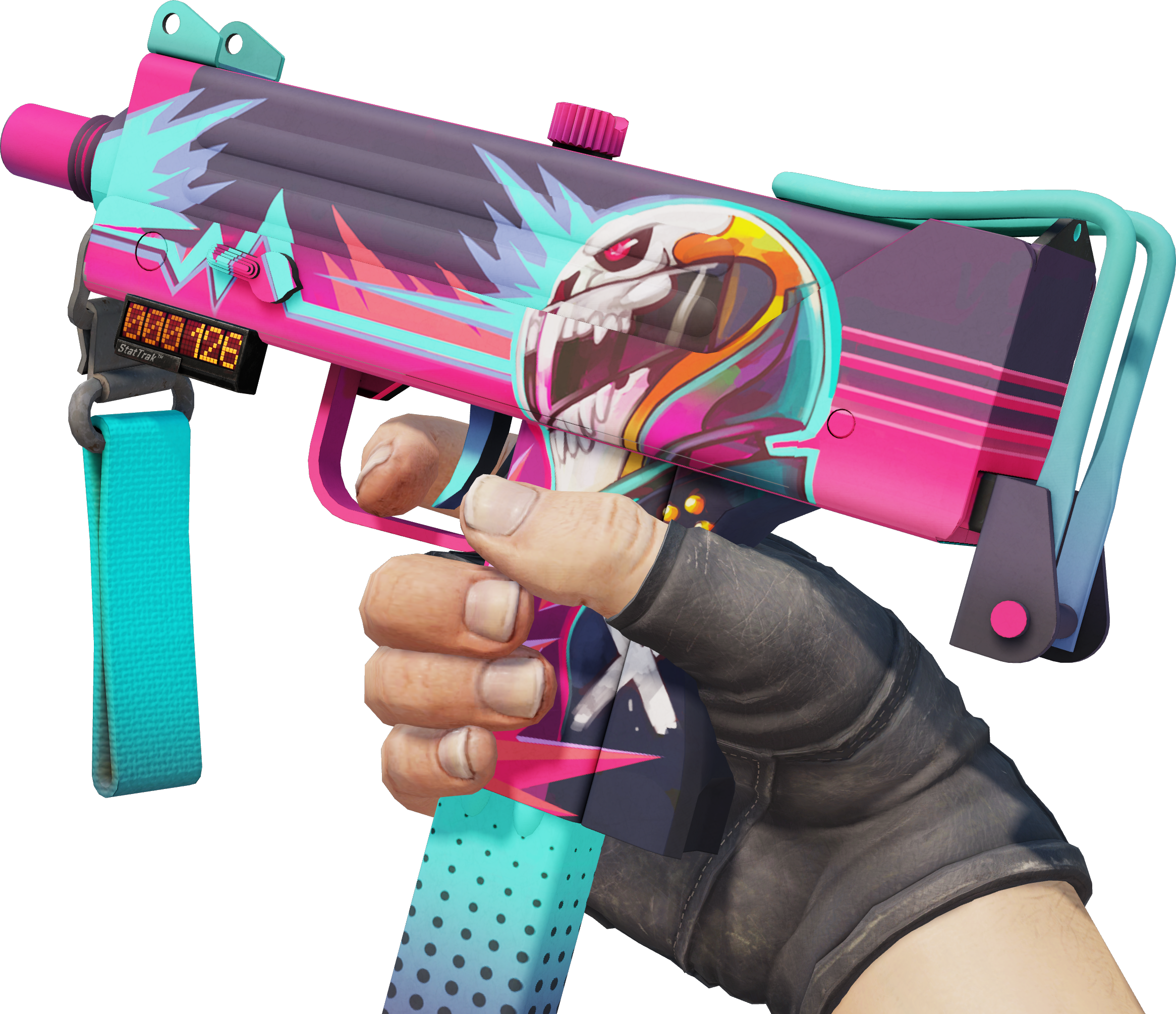Preview image 3 of StatTrak™ MAC-10 | Neon Rider (Factory New)