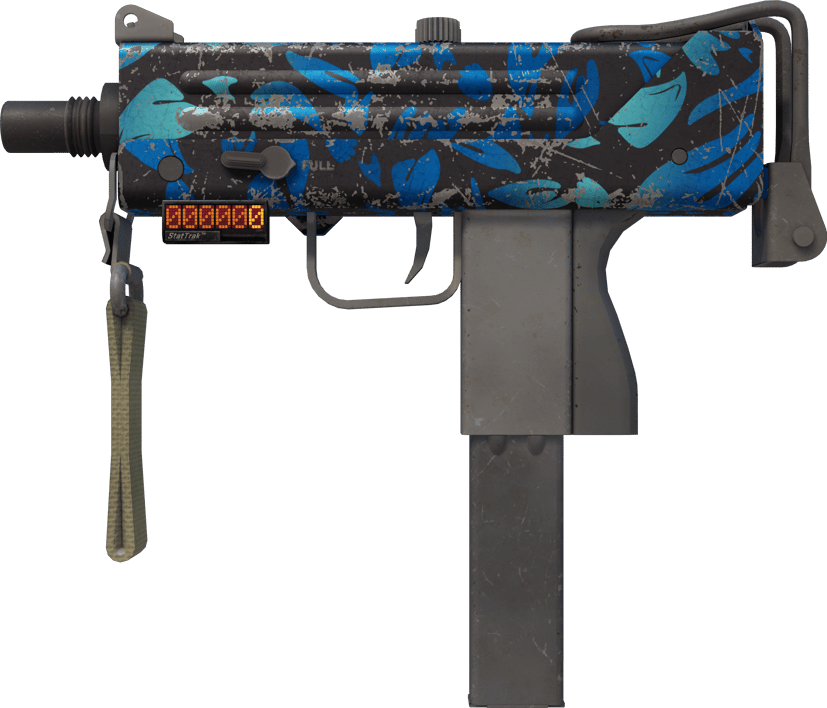 Preview image 1 of StatTrak™ MAC-10 | Oceanic (Segnato dalle battaglie)