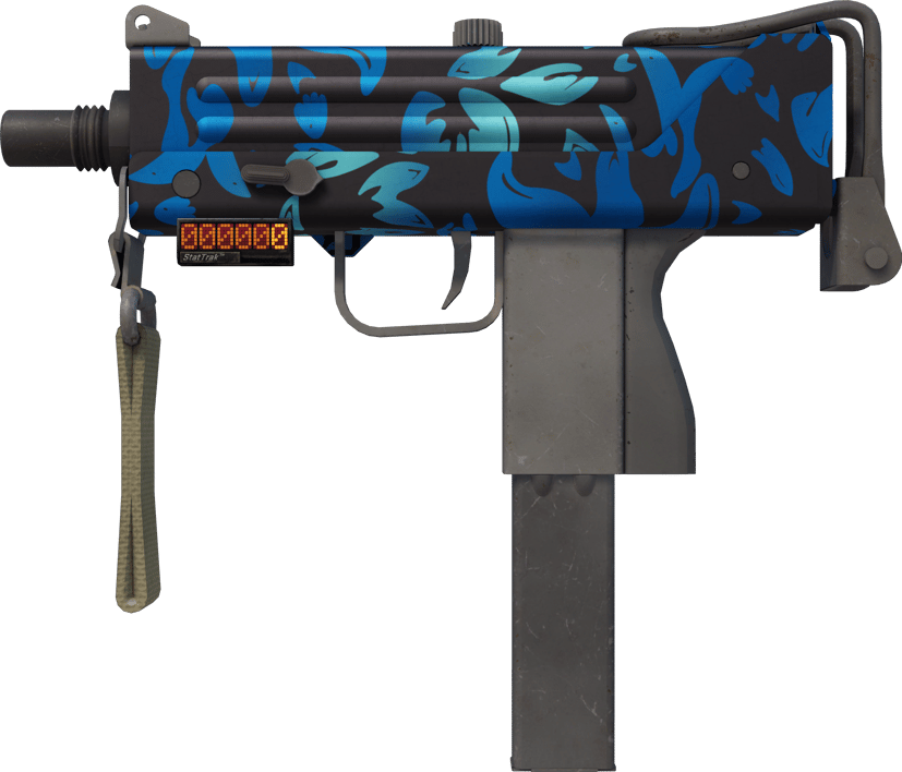 Preview image 1 of StatTrak™ MAC-10 | Okyanus (Fabrikadan Yeni Çıkmış)