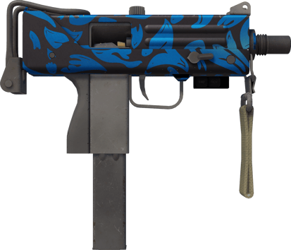Preview image 2 of StatTrak™ MAC-10 | Oceanic (Minimal Wear)
