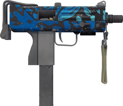 Preview image 2 of StatTrak™ MAC-10 | Oceánico (Bastante desgastado)