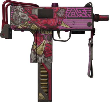 Preview image 2 of StatTrak™ MAC-10 | Saibā Oni (Battle-Scarred)